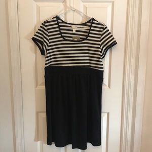 NWT Three Seasons Maternity Black and White Dress